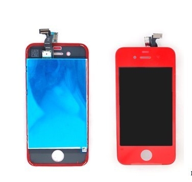 良い品質 赤い転換のキット LCD の計数化装置アセンブリ取り替えの iphone を 4 つの OEM の部品着色して下さい 売上高