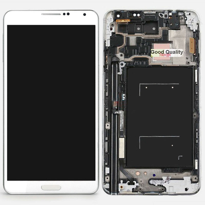 良い品質 計数化装置の白の Note3 LCD のためのフレームのないスクリーン 5.7 インチの Samsung LCD 売上高