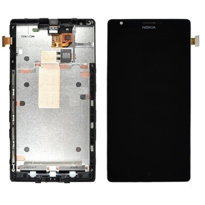 良い品質 6 インチのノキア Lumia 1520 の LCD のタッチ画面の計数化装置の修理部品のための黒いノキア LCD スクリーン 売上高