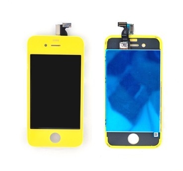 良い品質 OEM Iphone 4S の修理部品は iphone 4s のための LCD スクリーンの計数化装置の取り替えを黄色にします 売上高
