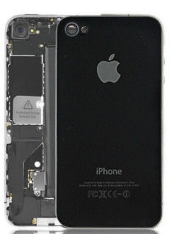 良い品質 OEM の iphone 4s の修理部品の裏表紙の取り替えのタッチ画面の計数化装置 売上高