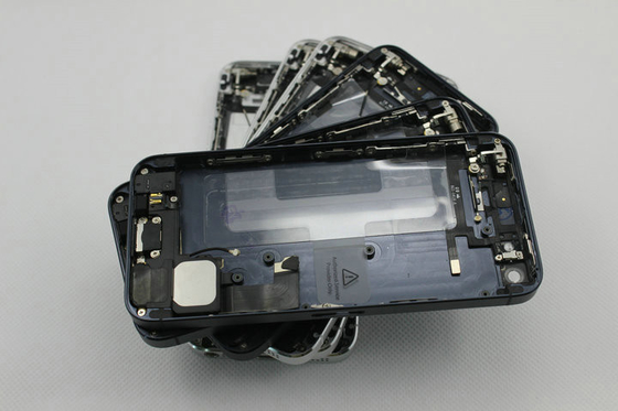 良い品質 黒く/白い小さい部品の裏口の取り替えを持つ Iphone 5 の収容アセンブリ 売上高