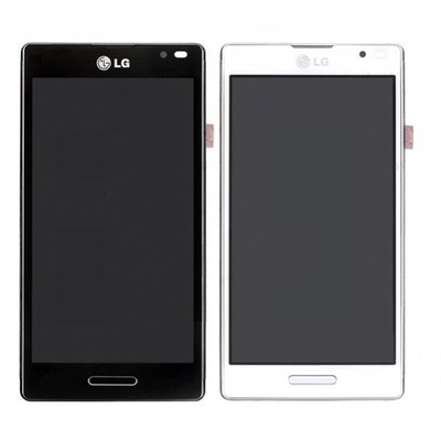 良い品質 黒、LG Optimus L9 P760 LCD のタッチ画面の計数化装置の取り替えのための白 4.7 のインチ LG LCD スクリーンの取り替え 売上高