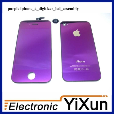 良い品質 iPhone 4 液晶デジタイザー アセンブリ交換キット紫 売上高
