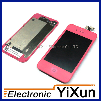 良い品質 LCD デジタイザー アセンブリの交換キットにピンクの IPhone 4 OEM 部品 売上高