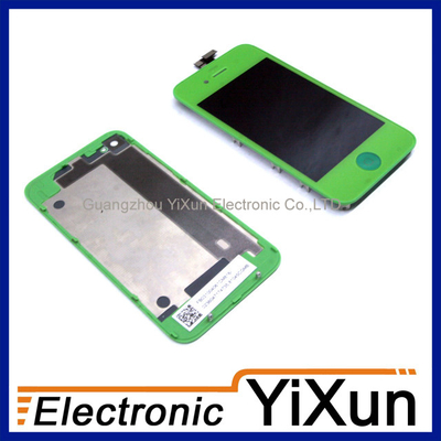 良い品質 IPhone 4 OEM 部品液晶デジタイザアセンブリ交換キット緑 売上高