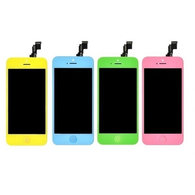 良い品質 黄色/ピンク/緑/青い iPhone 5C LCD の計数化装置アセンブリ OEM 売上高