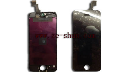 良い品質 Iphone 5c のための黒い携帯電話 LCD スクリーンの取り替え完全な LCD + 接触 売上高
