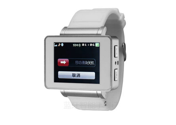 良い品質 GPRS LBS は FM 損失の歩数計の Bluetooth の腕時計の電話 GPRS SIM TF を避けます 売上高