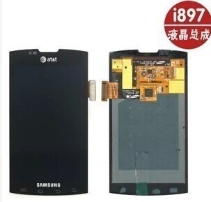 良い品質 Samsung I897 LCD の携帯電話は携帯電話の計数化装置の黒 Lcd スクリーンを選別します 売上高
