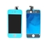 携帯電話 LCD の接触 assemly フロント カバーの青い修理部品のための Iphone 4 OEM の部品の転換のキット 企業
