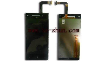 良い品質 HTC 8 X （C620e）のタッチパッドの完全な計数化装置の接触携帯電話LCDスクリーンの取り替え 売上高
