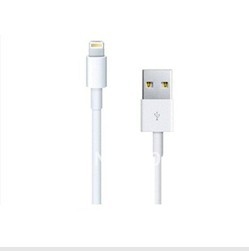 良い品質 usb ケーブルへの白 8 Pin の iPhone 5 電光 USB ケーブル/iphone 5 電光 売上高