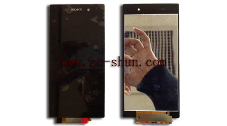 良い品質 ソニー L39H Xperia Z1 のための携帯電話の計数化装置 LCD スクリーンの取り替えは黒を完了します 売上高